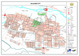 Jalalabad City Map