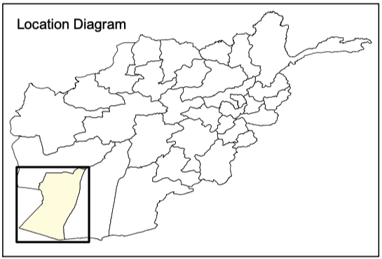 Hilmand Province Map