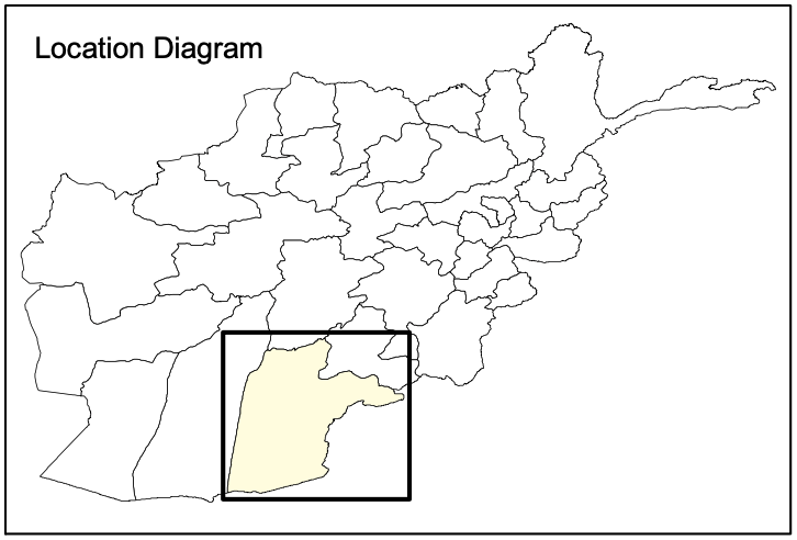 Kandahar Province Map