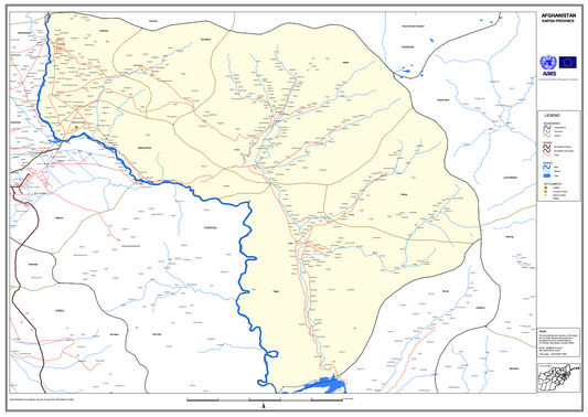 Kapisa Province Map