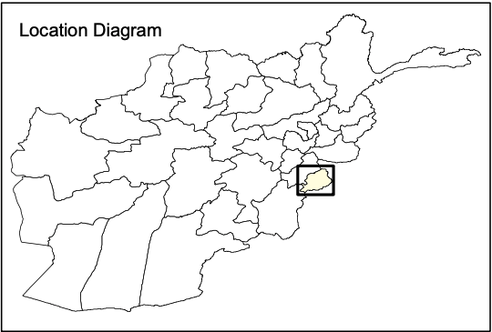 Khost Province Map