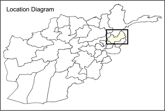 Nuristan Province Map