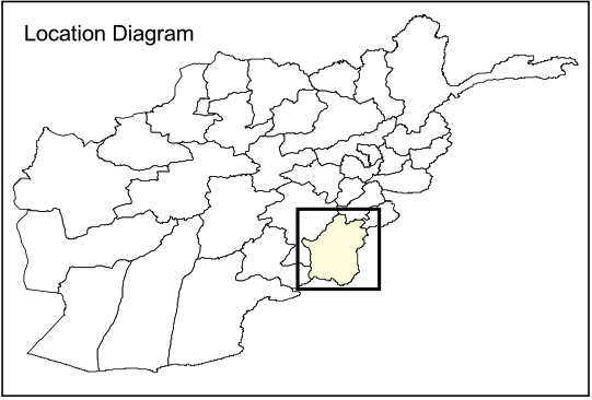 Paktika Province Map