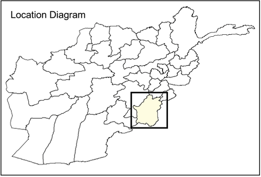 Paktika Province Map